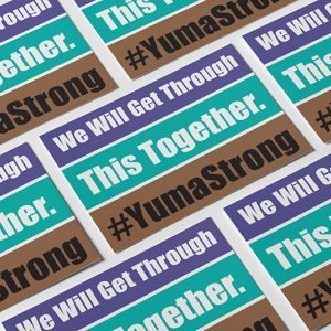 #YumaStrong Sticker